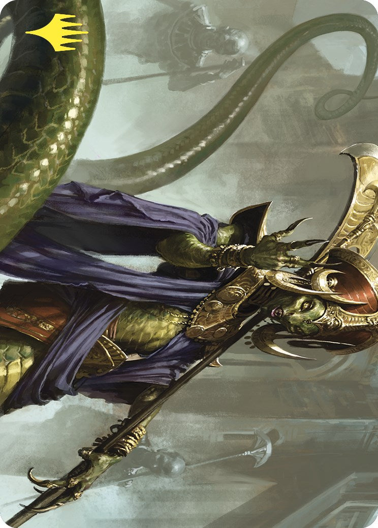 Sidisi, Brood Tyrant Art Card (Gold-Stamped) [Commander Masters Art Series] | Pegasus Games WI