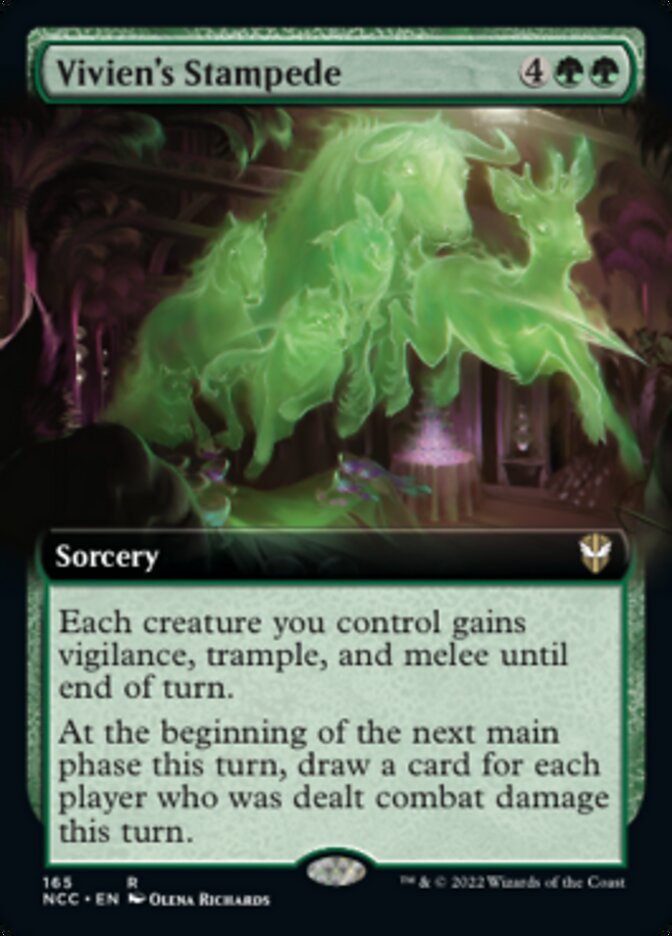Vivien's Stampede (Extended Art) [Streets of New Capenna Commander] | Pegasus Games WI