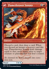 Torrent Sculptor // Flamethrower Sonata [Strixhaven: School of Mages Prerelease Promos] | Pegasus Games WI