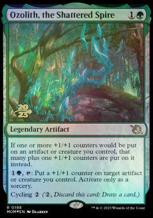 Ozolith, the Shattered Spire [March of the Machine Prerelease Promos] | Pegasus Games WI