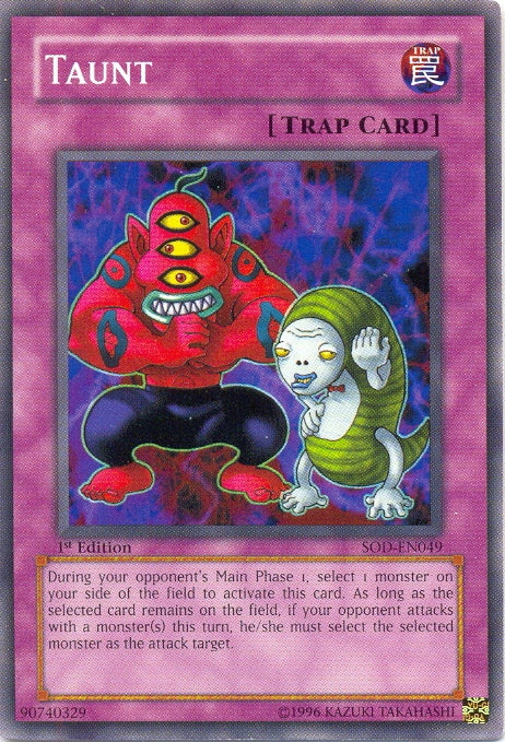 Taunt [SOD-EN049] Common | Pegasus Games WI