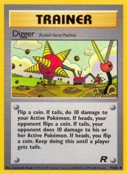 Digger (75/82) [Team Rocket Unlimited] | Pegasus Games WI