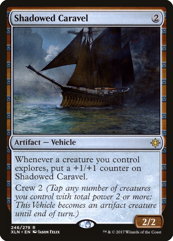 Shadowed Caravel [Ixalan] | Pegasus Games WI