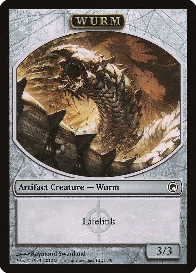 Wurm Token (9/9) [Scars of Mirrodin Tokens] | Pegasus Games WI