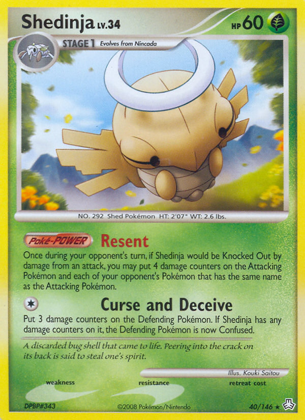 Shedinja (40/146) [Diamond & Pearl: Legends Awakened] | Pegasus Games WI