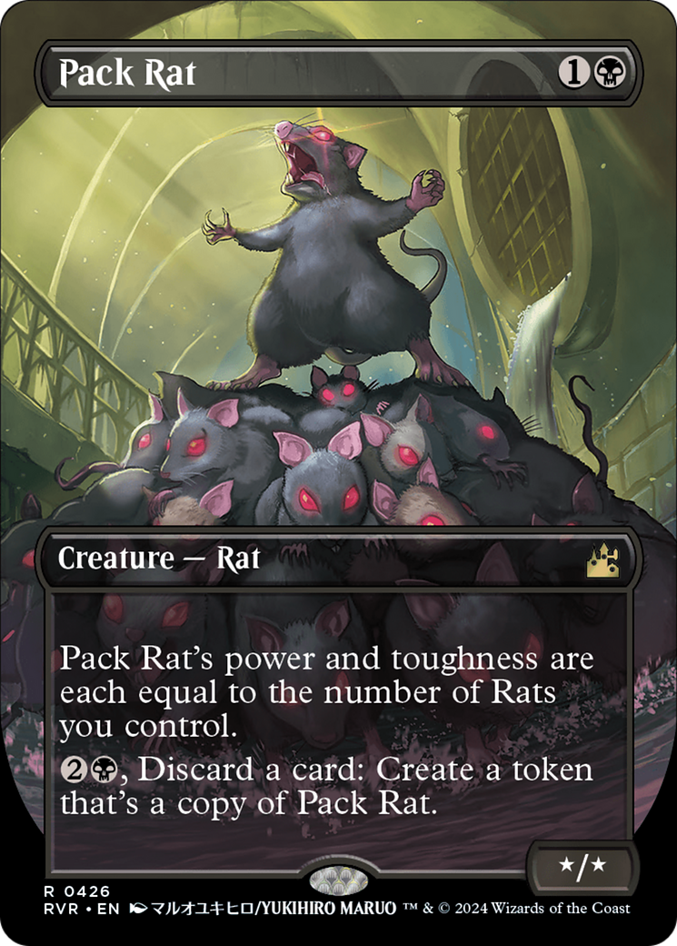 Pack Rat (Anime Borderless) [Ravnica Remastered] | Pegasus Games WI