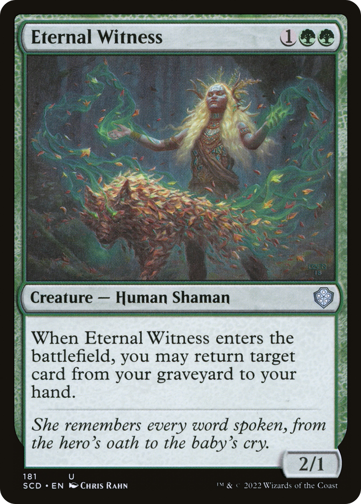 Eternal Witness [Starter Commander Decks] | Pegasus Games WI