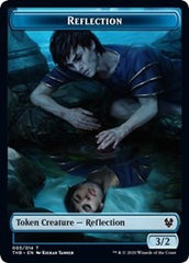 Reflection // Satyr Double-Sided Token [Theros Beyond Death Tokens] | Pegasus Games WI