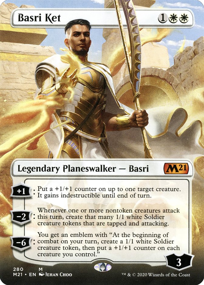 Basri Ket (Borderless) [Core Set 2021] | Pegasus Games WI