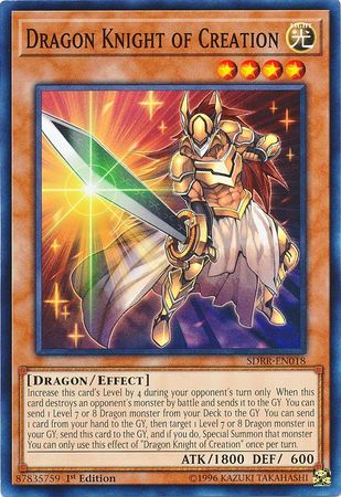 Dragon Knight of Creation [SDRR-EN018] Common | Pegasus Games WI