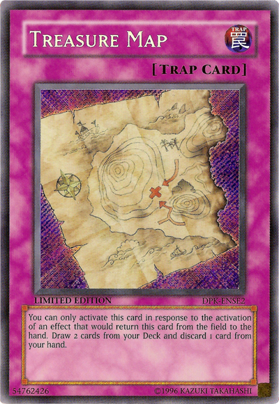 Treasure Map [DPK-ENSE2] Secret Rare | Pegasus Games WI