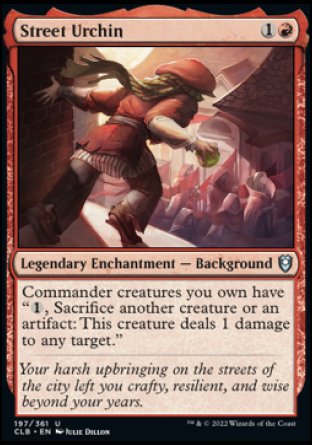 Street Urchin [Commander Legends: Battle for Baldur's Gate] | Pegasus Games WI