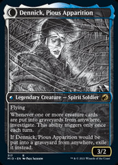 Dennick, Pious Apprentice // Dennick, Pious Apparition (Showcase Eternal Night) [Innistrad: Midnight Hunt] | Pegasus Games WI