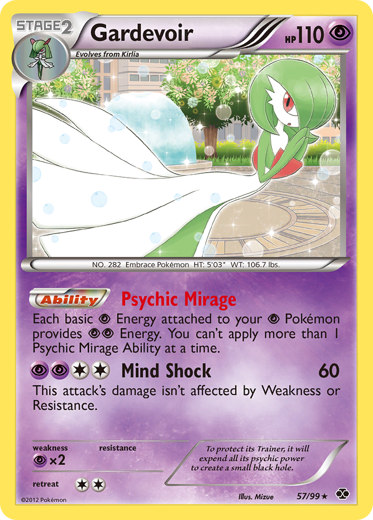 Gardevoir (57/99) [Black & White: Next Destinies] | Pegasus Games WI