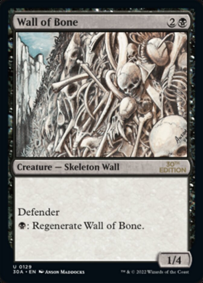 Wall of Bone [30th Anniversary Edition] | Pegasus Games WI