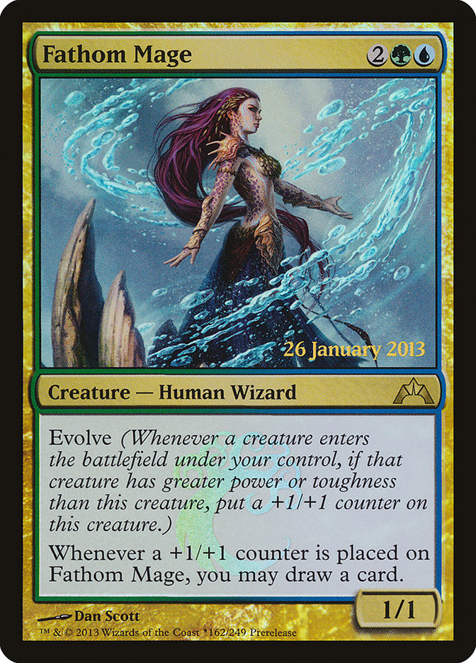 Fathom Mage [Gatecrash Prerelease Promos] | Pegasus Games WI
