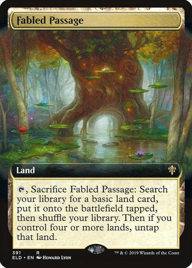 Fabled Passage (Extended Art) [Throne of Eldraine] | Pegasus Games WI