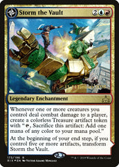 Storm the Vault // Vault of Catlacan [Rivals of Ixalan Prerelease Promos] | Pegasus Games WI