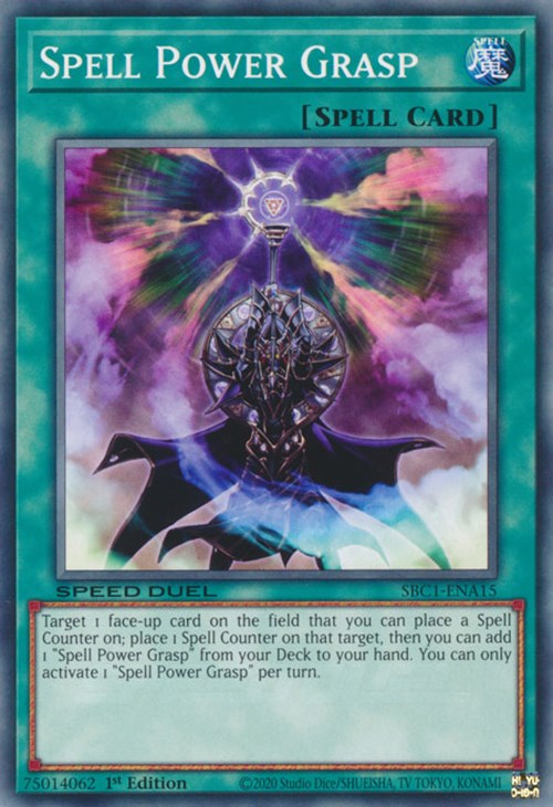 Spell Power Grasp [SBC1-ENA15] Common | Pegasus Games WI