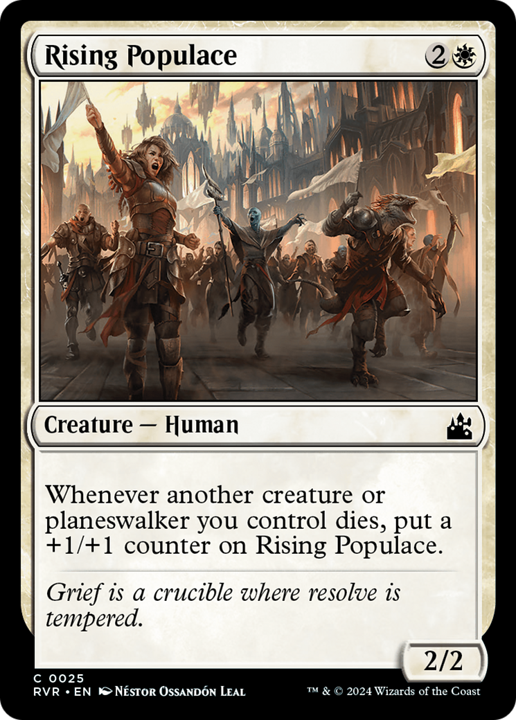 Rising Populace [Ravnica Remastered] | Pegasus Games WI