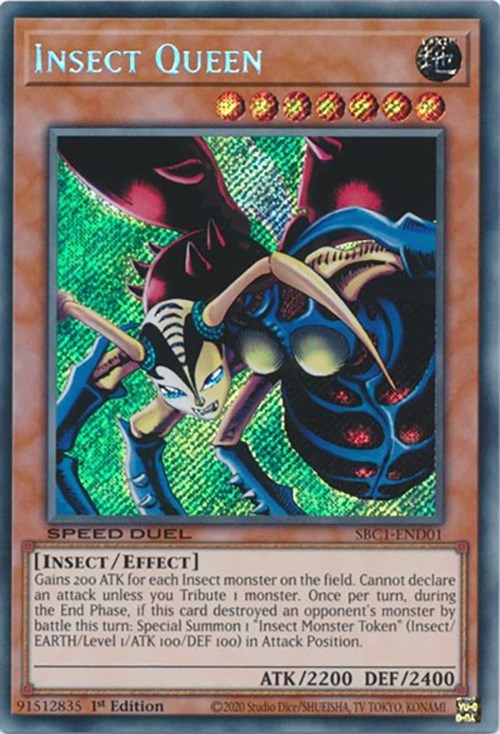 Insect Queen [SBC1-END01] Secret Rare | Pegasus Games WI