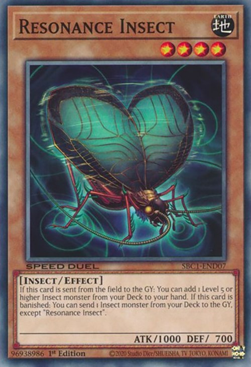 Resonance Insect [SBC1-END07] Common | Pegasus Games WI