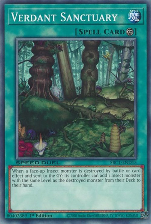 Verdant Sanctuary [SBC1-END15] Common | Pegasus Games WI