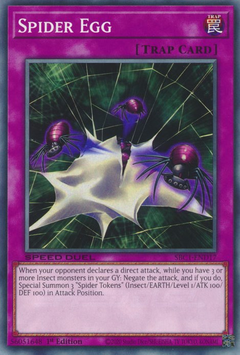 Spider Egg [SBC1-END17] Common | Pegasus Games WI