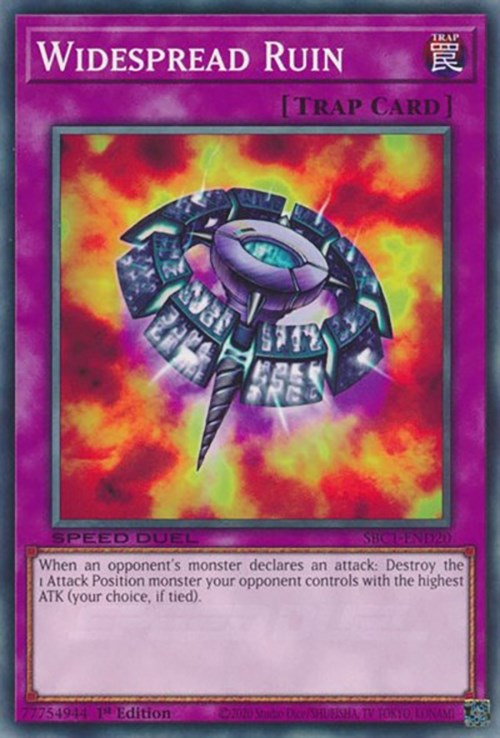 Widespread Ruin [SBC1-END20] Common | Pegasus Games WI