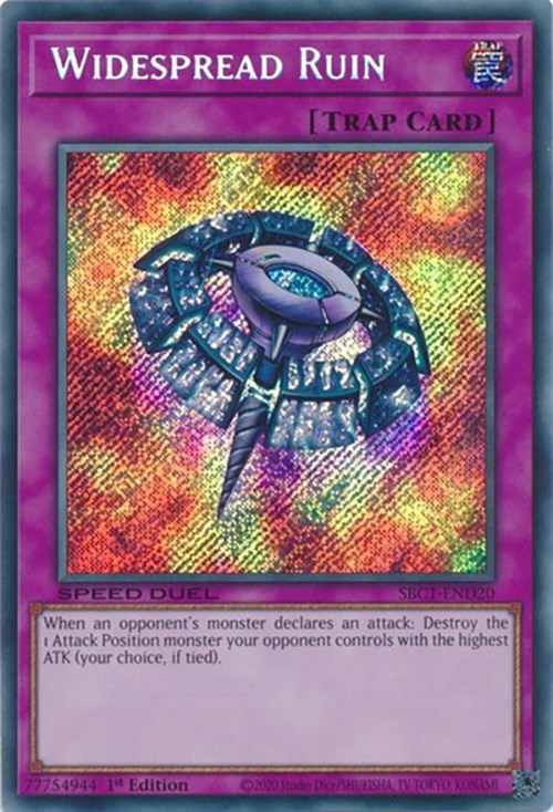 Widespread Ruin [SBC1-END20] Secret Rare | Pegasus Games WI