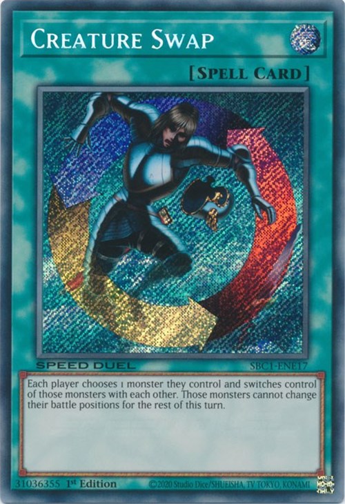 Creature Swap [SBC1-ENE17] Secret Rare | Pegasus Games WI