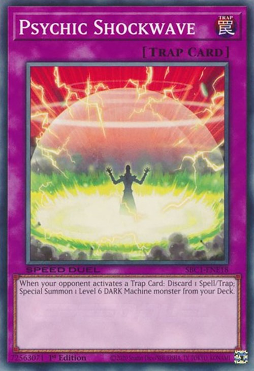 Psychic Shockwave [SBC1-ENE18] Common | Pegasus Games WI