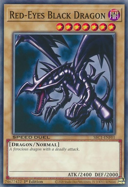 Red-Eyes Black Dragon [SBC1-ENF01] Common | Pegasus Games WI