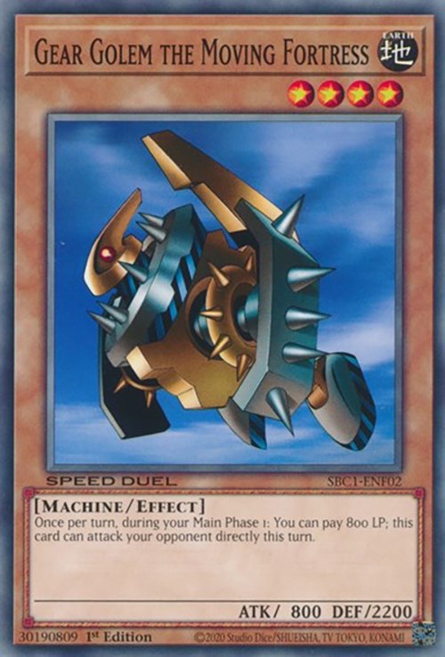 Gear Golem the Moving Fortress [SBC1-ENF02] Common | Pegasus Games WI