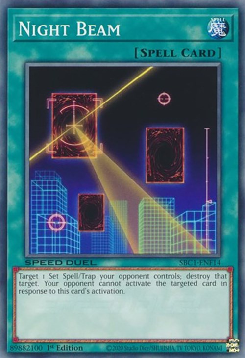 Night Beam [SBC1-ENF14] Common | Pegasus Games WI