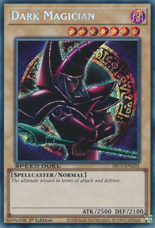 Dark Magician [SBC1-ENG01] Secret Rare | Pegasus Games WI