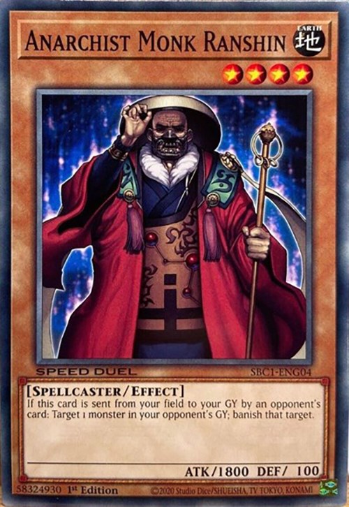 Anarchist Monk Ranshin [SBC1-ENG04] Common | Pegasus Games WI