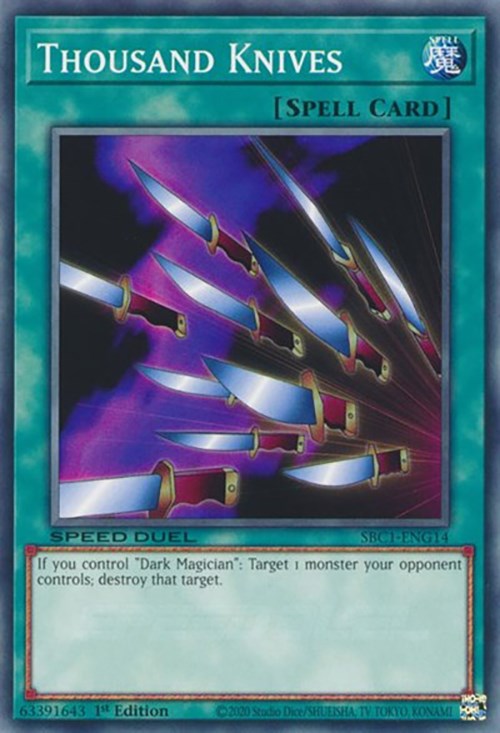 Thousand Knives [SBC1-ENG14] Common | Pegasus Games WI