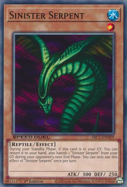 Sinister Serpent [SBC1-ENH09] Common | Pegasus Games WI