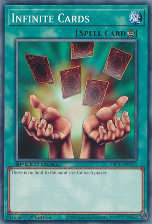 Infinite Cards [SBC1-ENH13] Common | Pegasus Games WI
