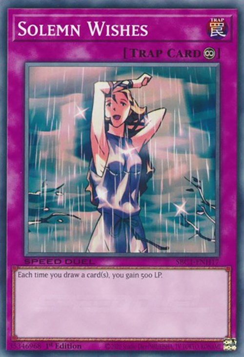 Solemn Wishes [SBC1-ENH17] Common | Pegasus Games WI