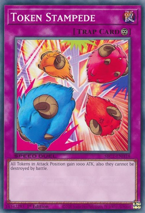 Token Stampede [SBC1-ENH18] Common | Pegasus Games WI