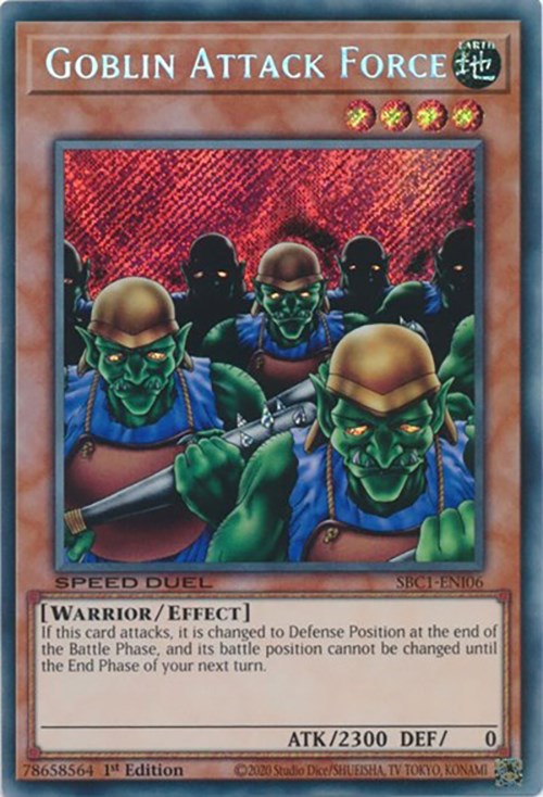 Goblin Attack Force [SBC1-ENI06] Secret Rare | Pegasus Games WI