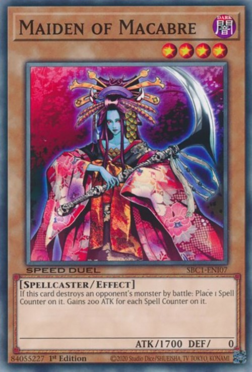 Maiden of Macabre [SBC1-ENI07] Common | Pegasus Games WI