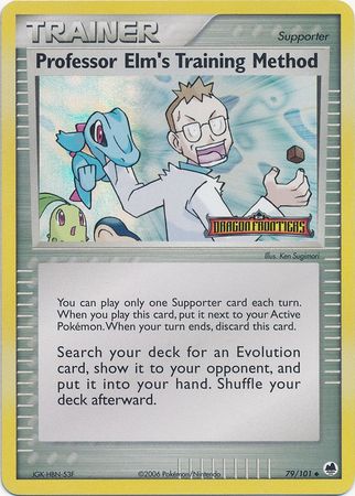 Professor Elm's Training Method (79/101) (Stamped) [EX: Dragon Frontiers] | Pegasus Games WI