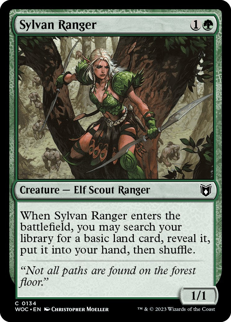 Sylvan Ranger [Wilds of Eldraine Commander] | Pegasus Games WI