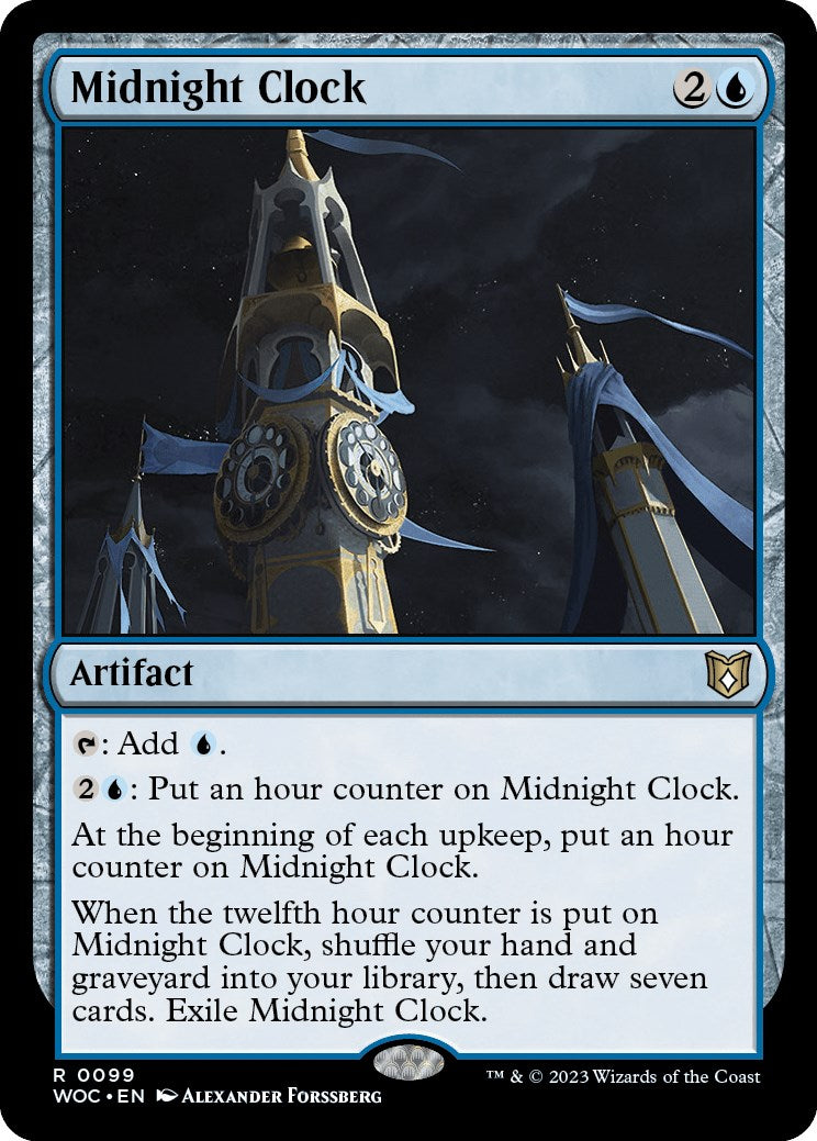 Midnight Clock [Wilds of Eldraine Commander] | Pegasus Games WI