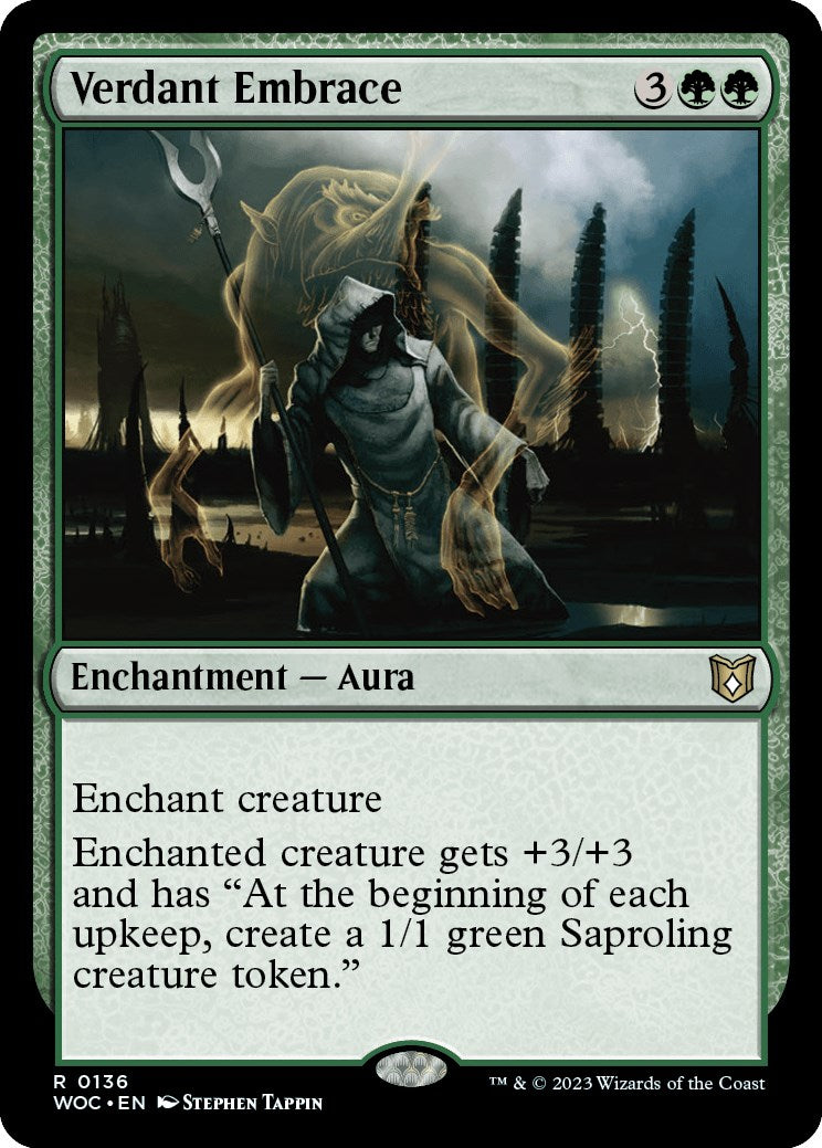 Verdant Embrace [Wilds of Eldraine Commander] | Pegasus Games WI