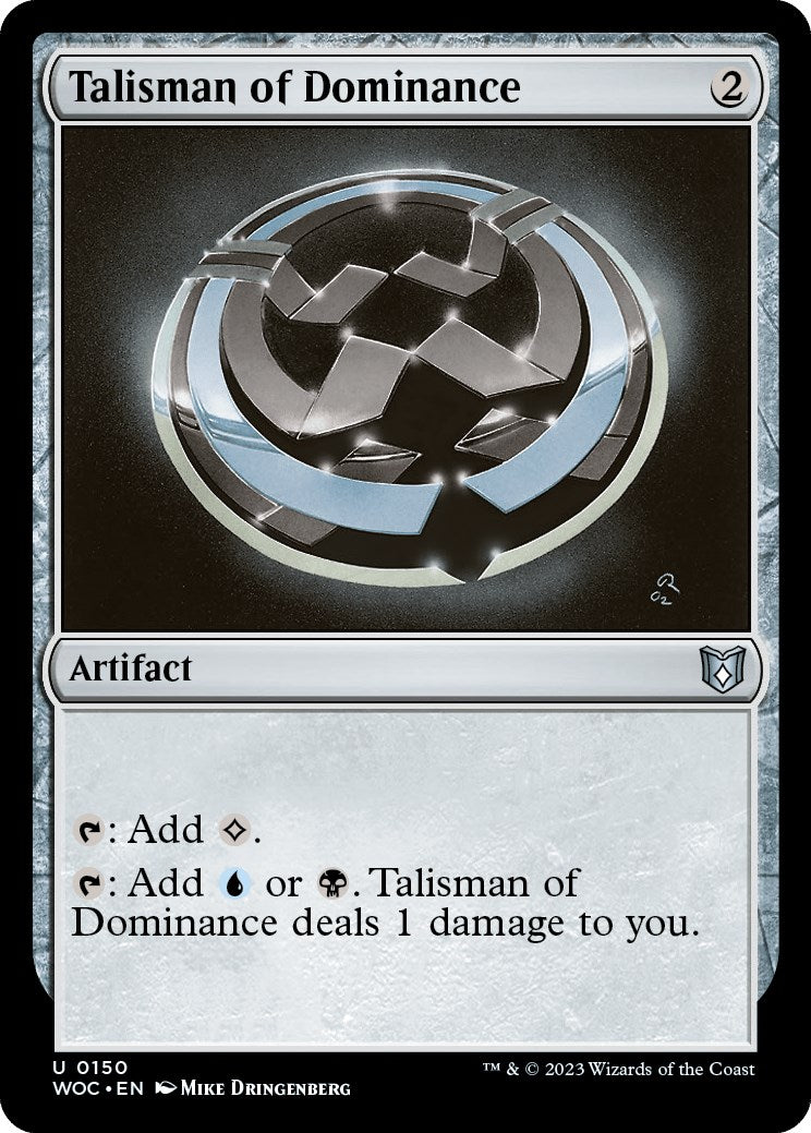 Talisman of Dominance [Wilds of Eldraine Commander] | Pegasus Games WI