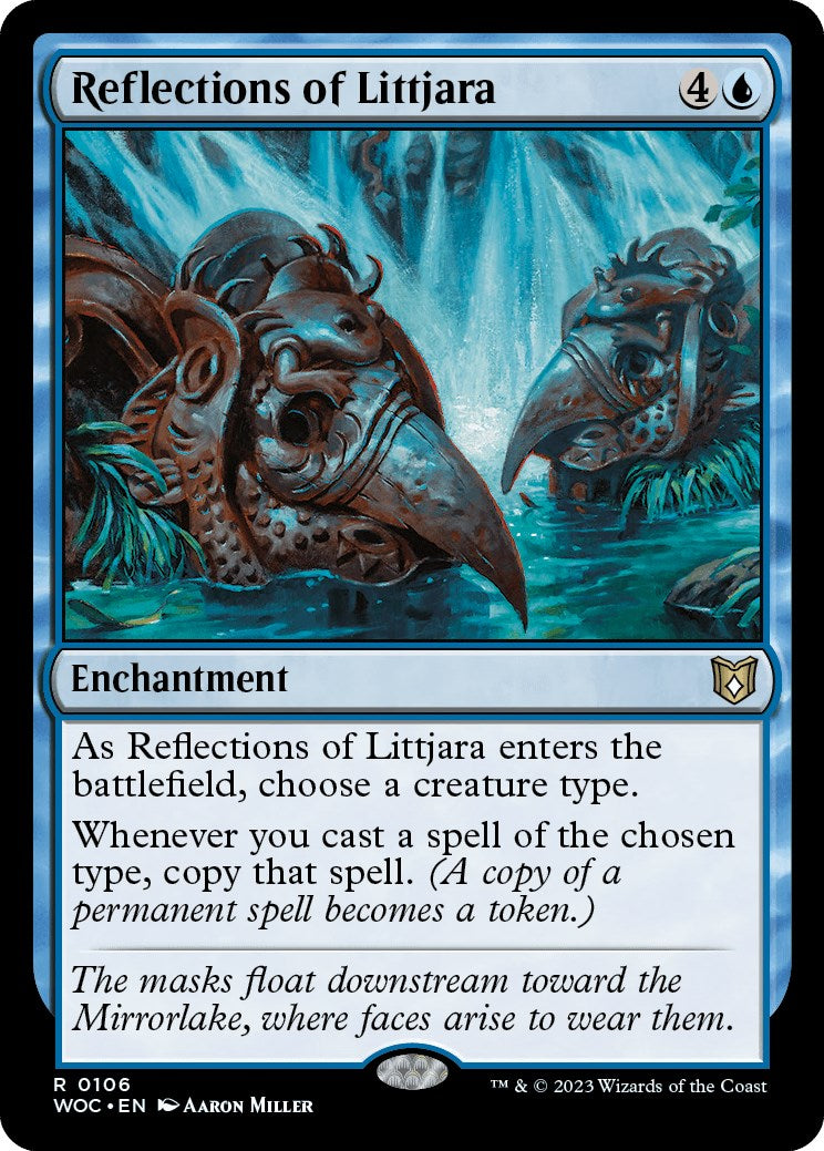 Reflections of Littjara [Wilds of Eldraine Commander] | Pegasus Games WI